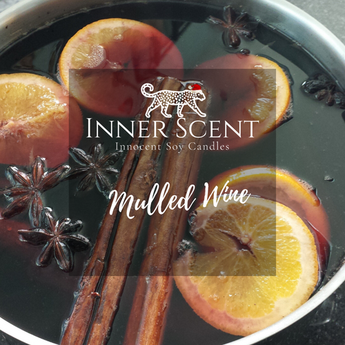 mulled wine soy wax candle